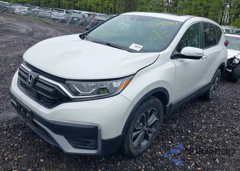 2020 Honda Cr-V Awd Ex-L z USA, uszkodzony, nr VIN 5J6RW2H86LA019432